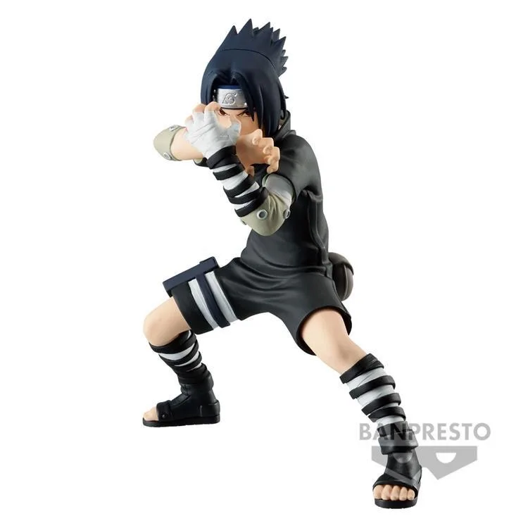 

Bandai Eyewear Factory VS Famous War Scene Naruto Childhood Uchiba Sasuke Can Move Hand Desktop Case Decoration