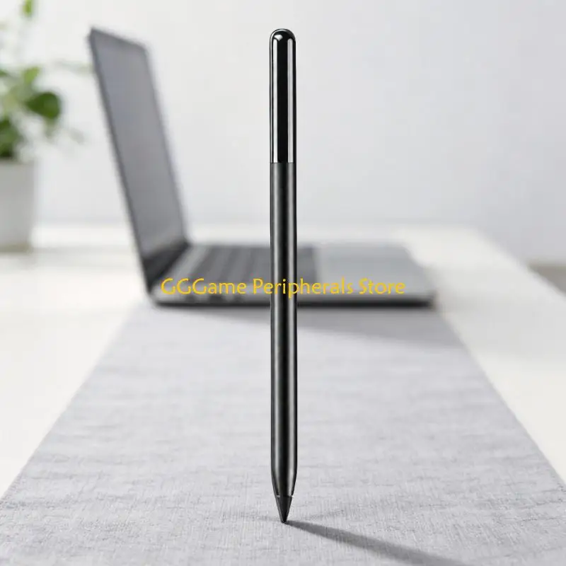 U55B Note-Taking Touch-Input Pen Black Metal Body for Tab Drawing Pen