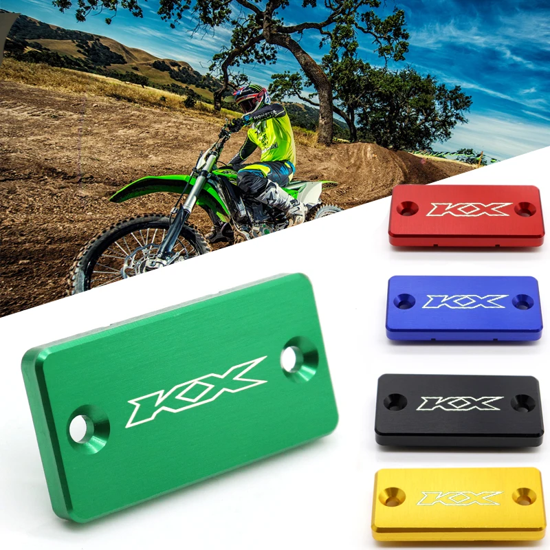Couvercle d'huile de liquide de frein avant pour KAWASAKI KX 65 80 85 100 125 250 450F 500 KLX 300R, accessoires de moto, bouchon de réservoir de moteur