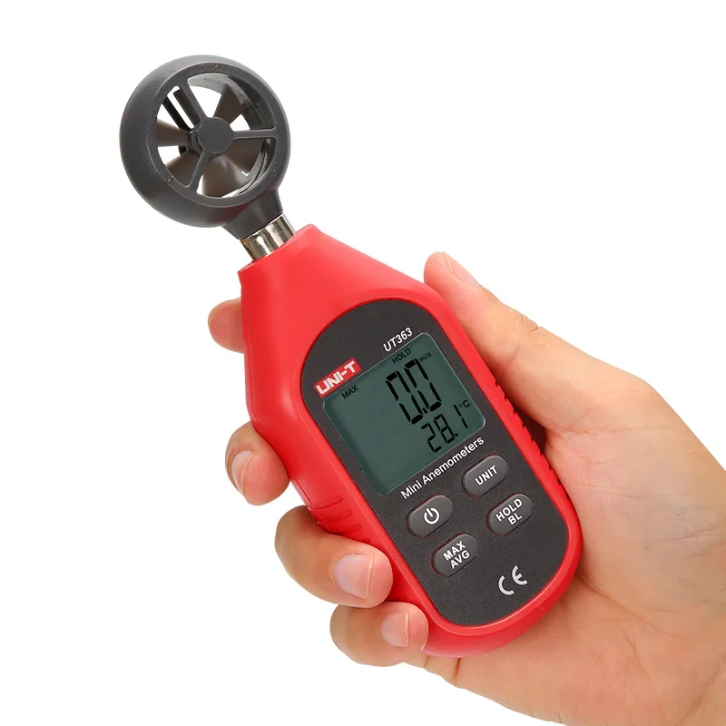 

Wind speed meter UT361/UT362/UT363S high-precision mini wind volume, temperature, and wind measurement instrument