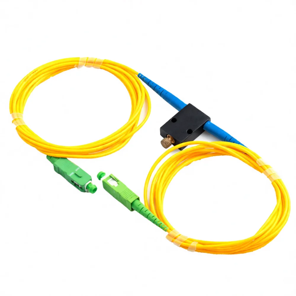 Manual Adjustable Optical Attenuator FC UPC Interface Fiber Signal Management Device For System Integration Maintenance