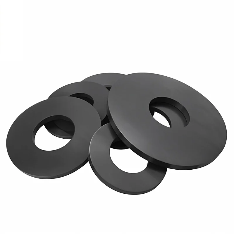Leijiu M2 M2.5 M3 M4 M5 M6 M7 M8 M10 M12 M13 M14 M15~M42 Schwarze Weiche Gummi-Flachdichtung Distanzscheibe Isolierdichtungsring – Detail 3
