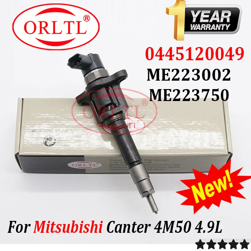 

0 445 120 049 Diesel Fuel Injector ME223750 ME223002 Common Rail Nozzle 0445120049 For Bosch Mitsubishi Canter 4M50 4.9L