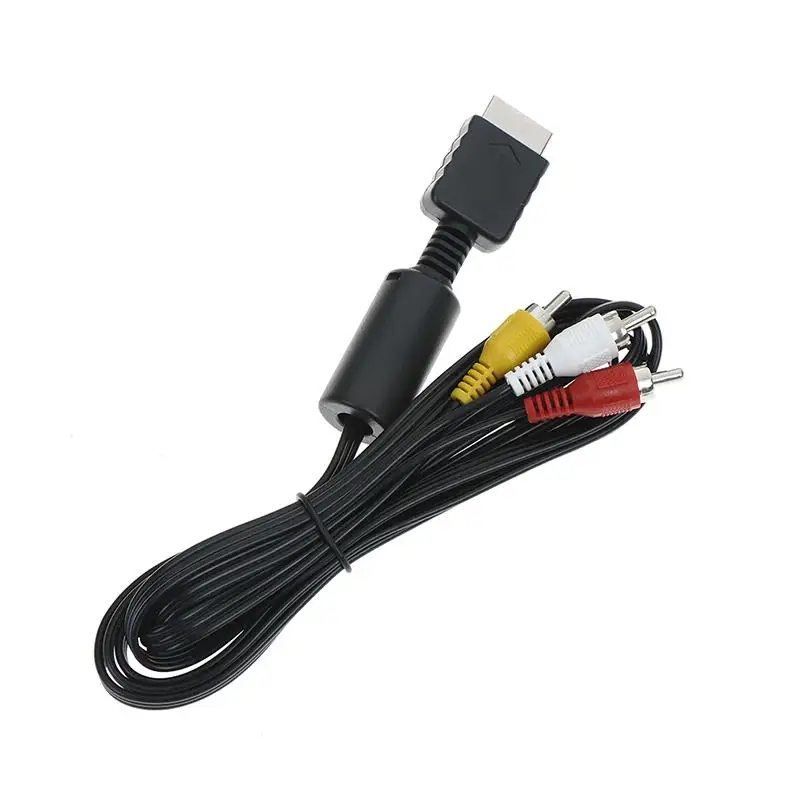 AV Audio Video Cable Cord Wire For Ps2 Ps3 Play Station Console System