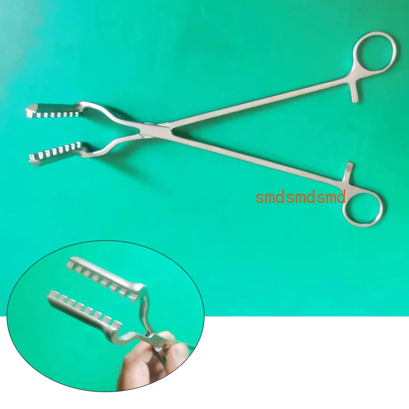 محفظة الأسنان بالمنظار سلسلة المشبك الملقط أدوات الجراحة المفتوحة محفظة خياطة المشبك