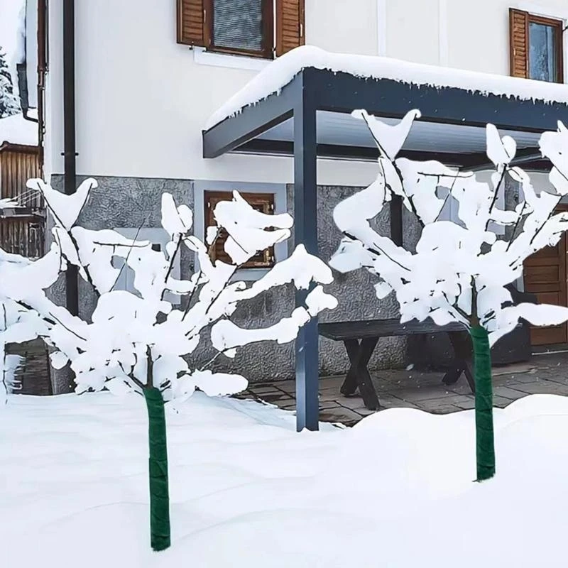 2 Roll lTree Protector Wraps 65 Feet Winter Proof Tree Trunk Guard Shrub Plant Antifreeze Bandage Protector Wrap high quality