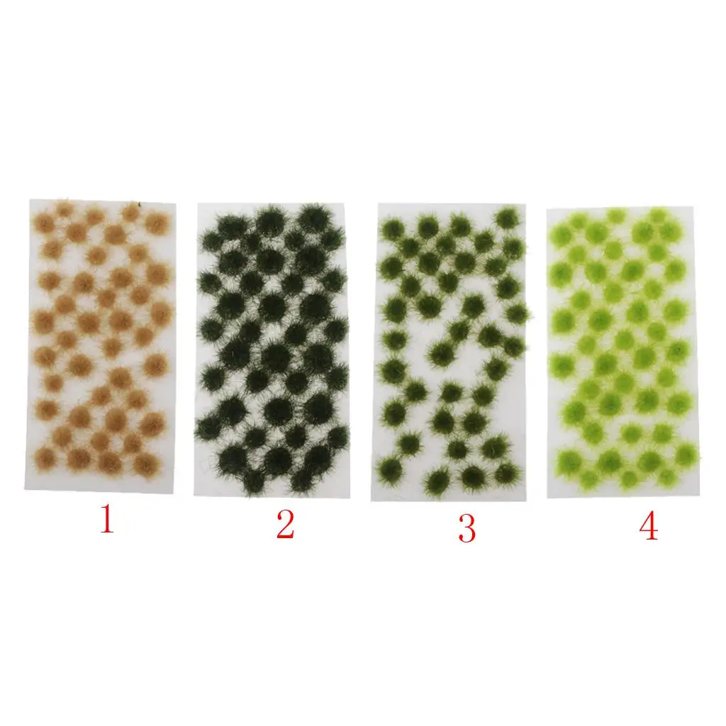 3x Tufts of Grass Tufts of Mountain Model Railway Landscaping