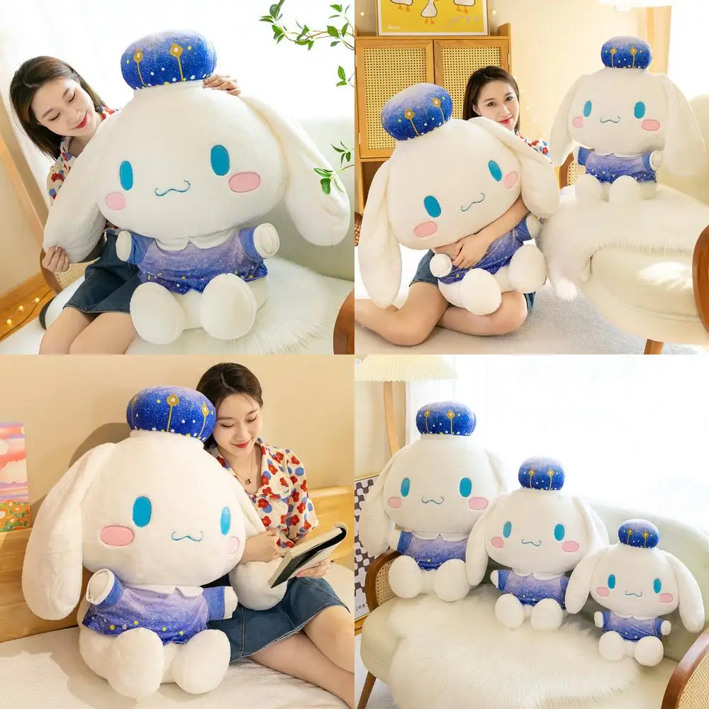 

60 см Kawaii Sanrio Cinnamoroll плюшевая игрушка мягкая кукла для детей подарок на день рождения милые заполненные животные мягкая игрушка Рождественский подарок 128