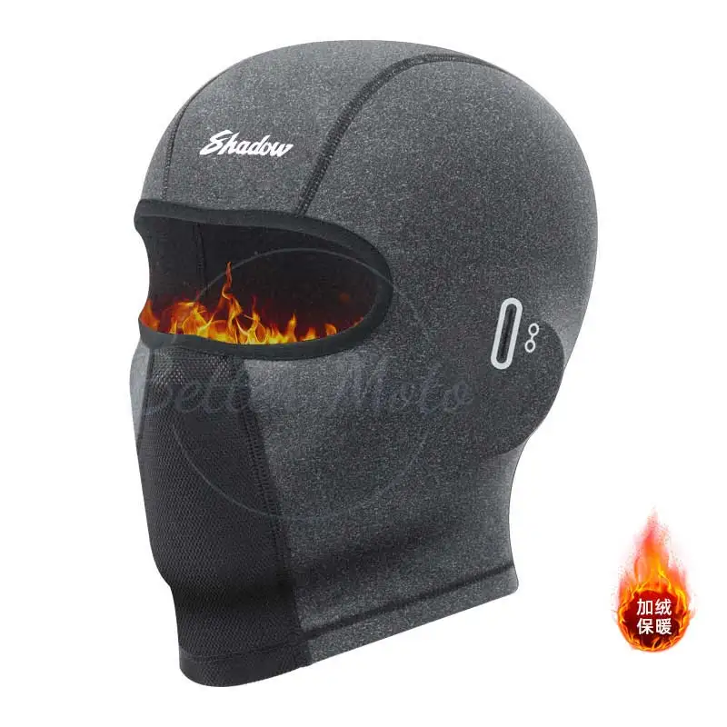 for HONDA shadow Balaclava Men's Hat Winter Women Motorcycle Mask Warm Cycling Helmet Liner Caps Windproof Breathable Washable E