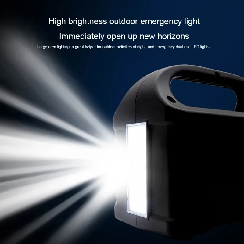 Travel adventure battery power bank, LED display screen, 100W battery power 110V/220V outdoor camping power bank