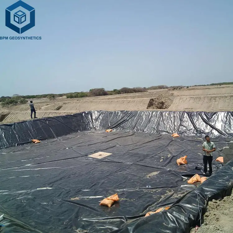 

Производители геомембран: водонепроницаемая пленка из HDPE для прудов для рыбоводства
