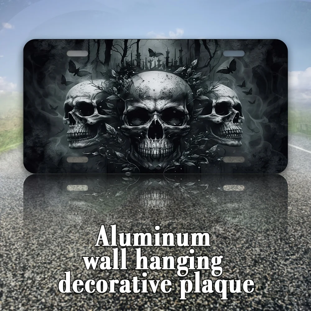 Retro Aluminum Wall Decoration (30.48X15.24 cm) - Multifunctional Ornament for Home, Pub, Coffee Shop & Workshop