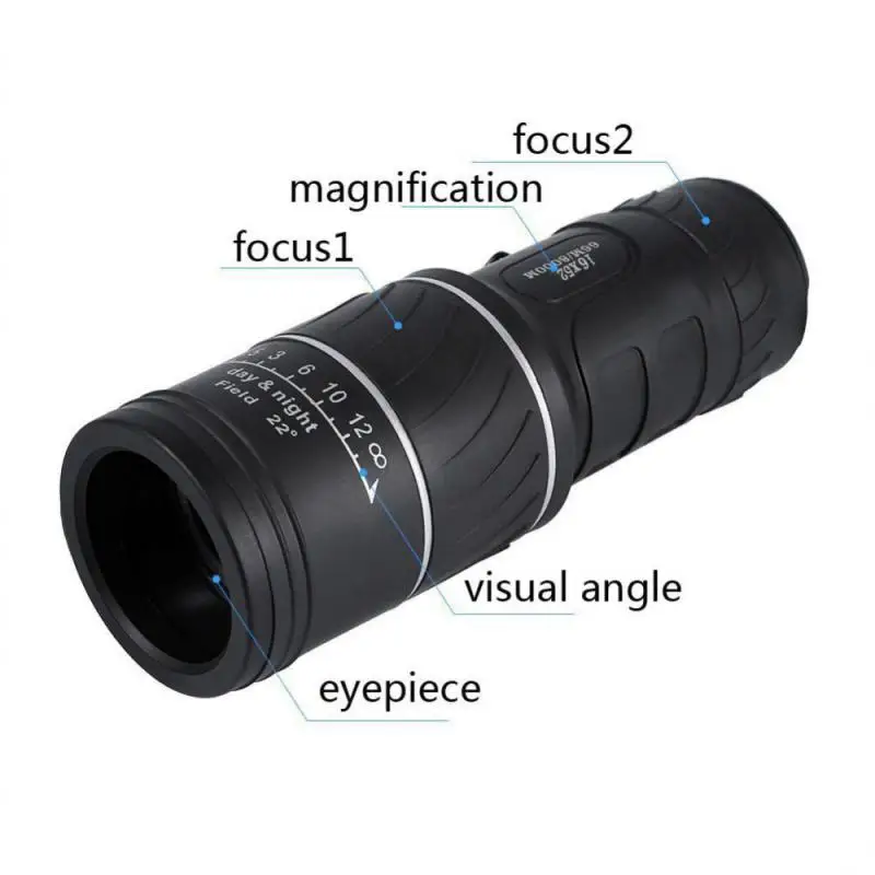 Powerful Monocular Telescope 40x60 Zoom Binoculars Long Range Night Spyglass For Outdoor Camping Bird Watching Tools