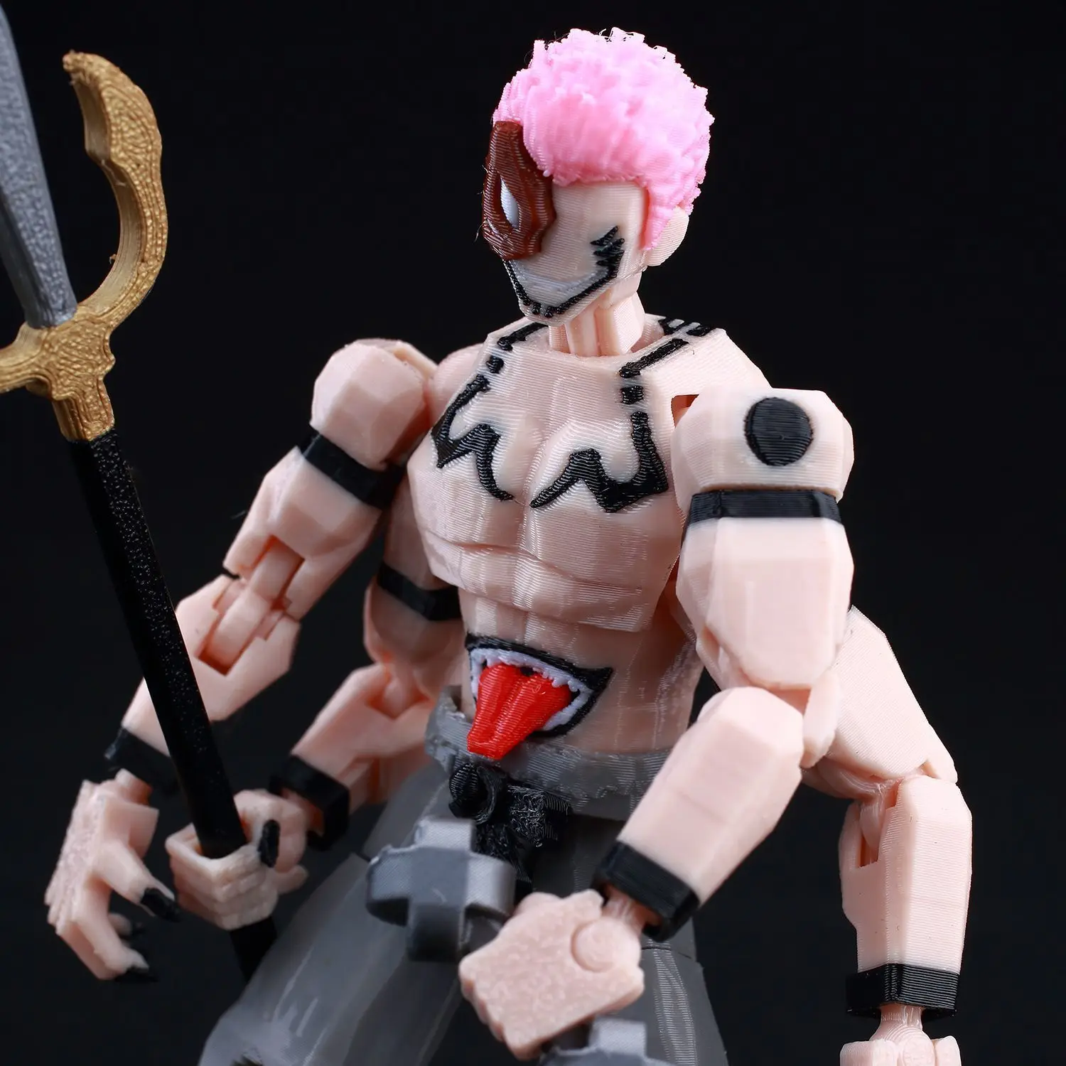 ​9L3D Lucky13 Gojo Sukuna Jujutsu Fushiguro Toji Gojo Satoru Action Figure Dummy13 T13 Multi-Jointed Collectible Toys boxed gift