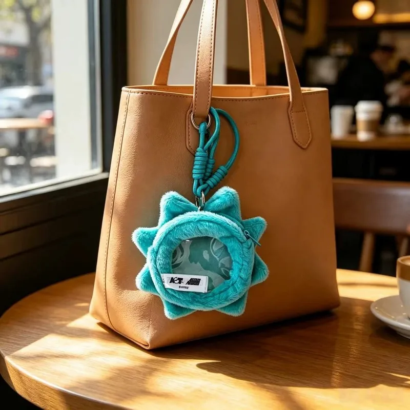 Alien Stage Anart Plush Coin Purse Cute Sun Shape Plush Keychain Bag Pendant Collectible Trendy Toy Accessory Gift For Friends view 2