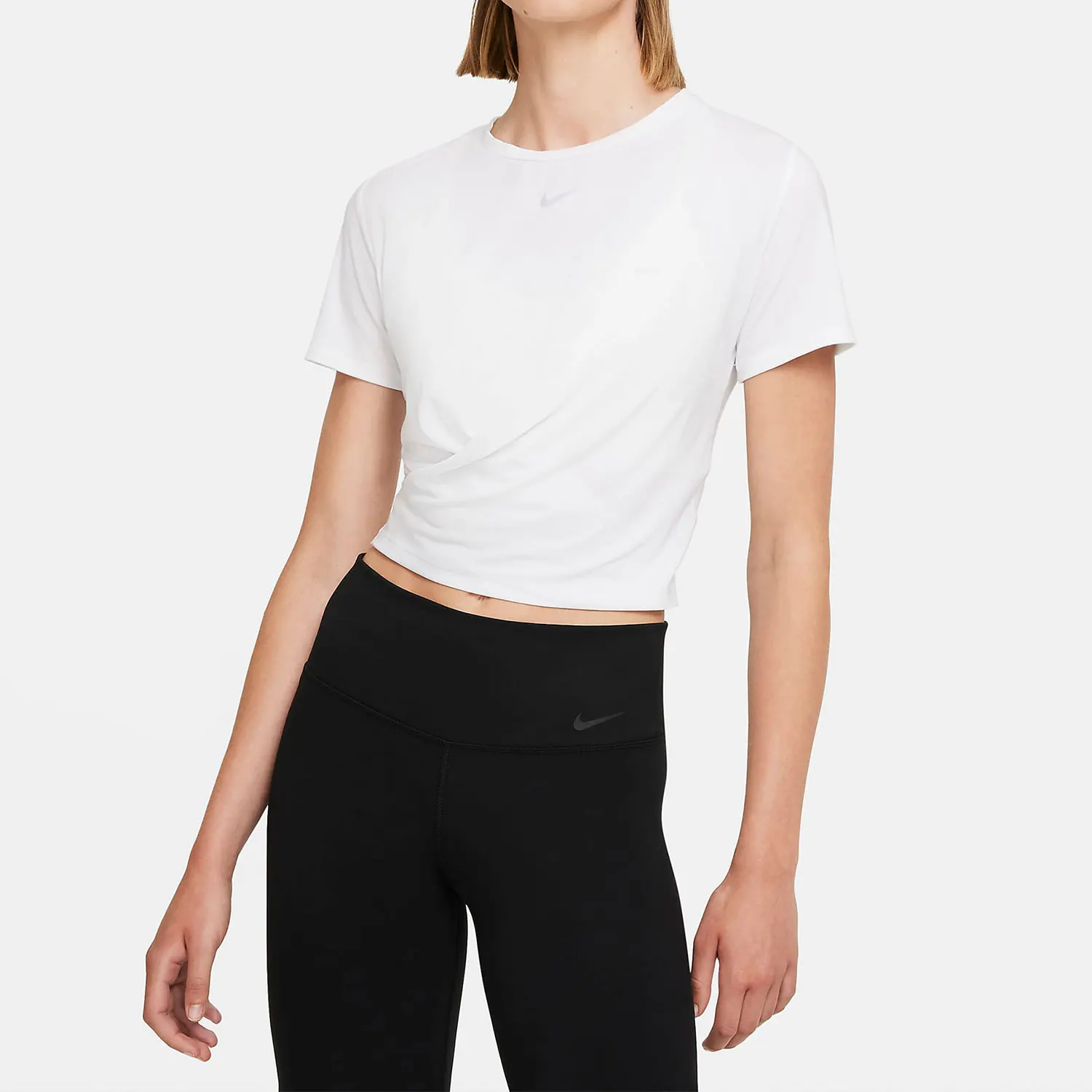 

Nike genuine DRI-FIT ONE LUXE TWIST Women's Short Sleeve T-shirt DD4921-100