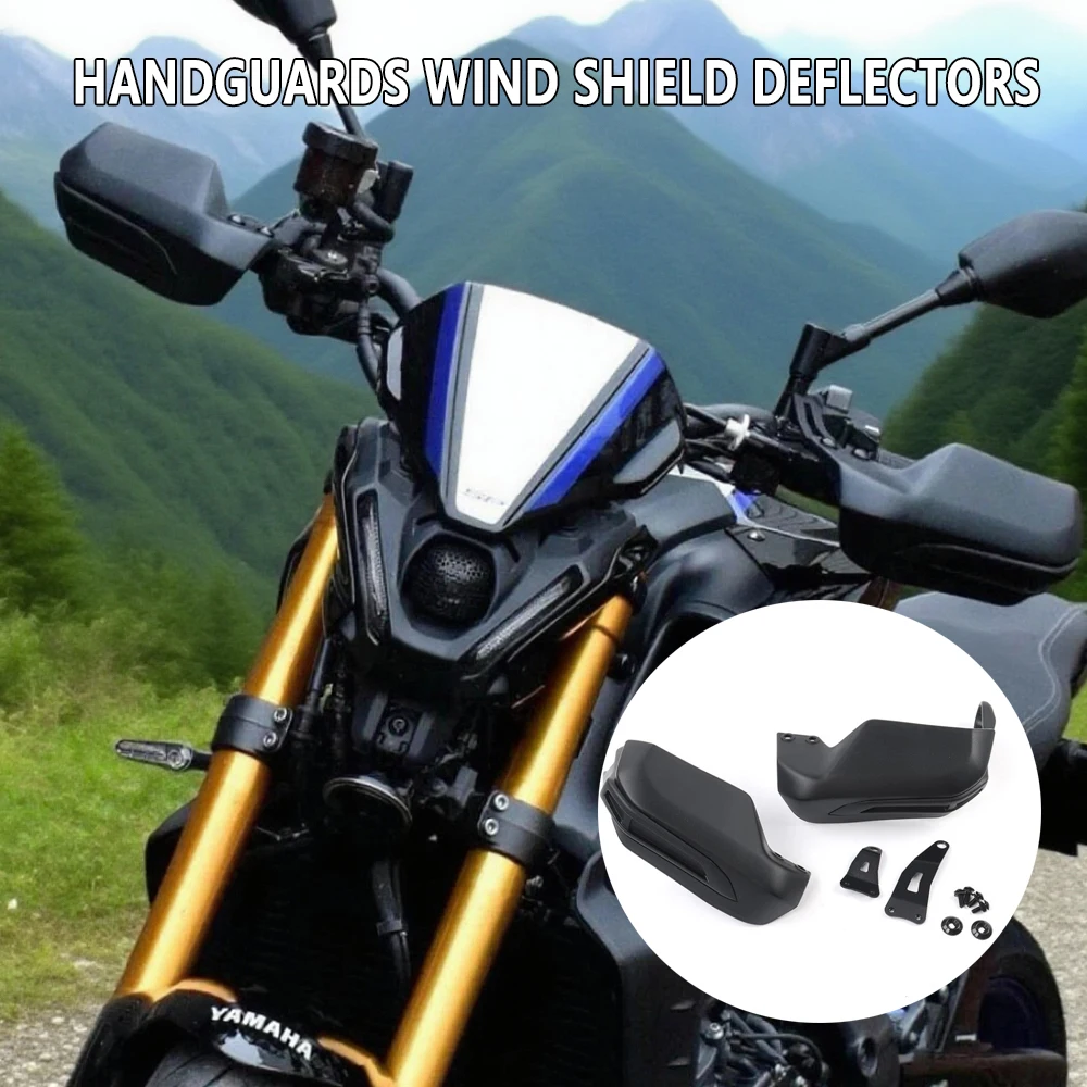 

Для YAMAHA MT-09 MT09 09 SP мотоциклетная защита для лобового стекла для моделей 2021 2022 2023 года-защита рук ветрозащитная