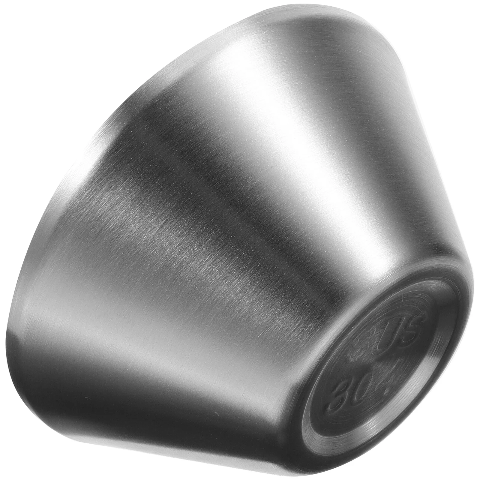 Cuenco de afeitar grande de acero inoxidable, Base estable, superficie lisa segura, perfecto para hombres, suministros de afeitado, taza de afeitar para el hogar reutilizable