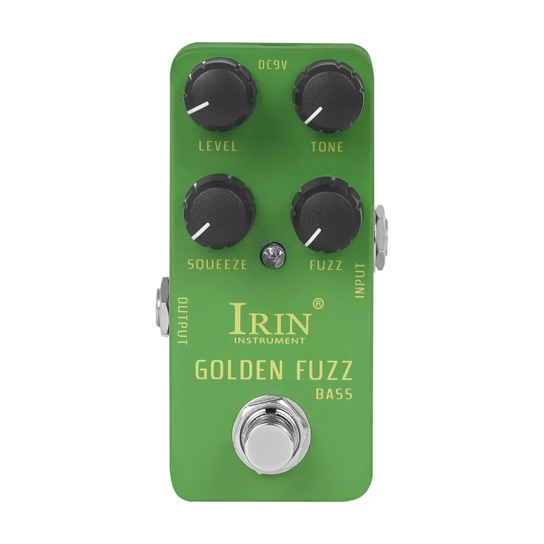 IRIN RS-20 Golden Fuzz Bass Guitar Effect Pedal Classic Bass Fuzz Tone Effects True Bypass Electric Guitar Parts & Accessories