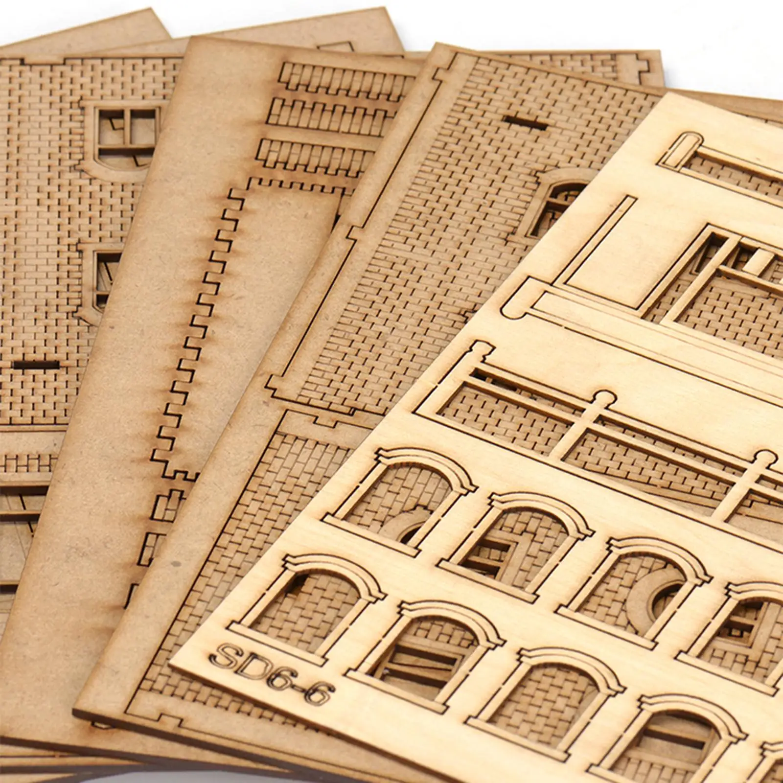 1/72 Temple Building Kits Architecture Building Model for Model Railway Gift