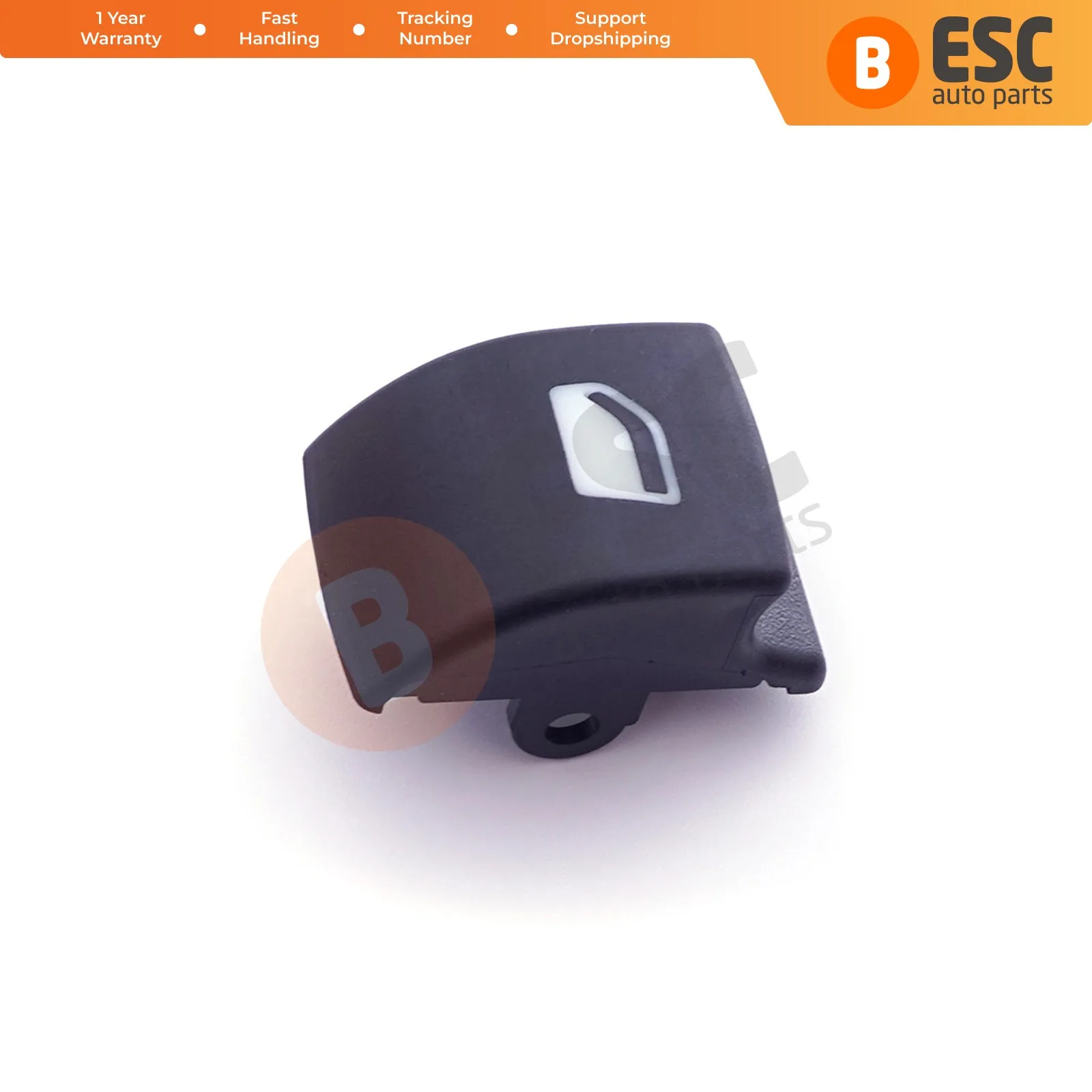 ESC Auto BDP1044 Electric Power Master Window Switch Button Cover  Driver Door 6490E3 For Peugeot Partner Tepee Citroen Berlingo