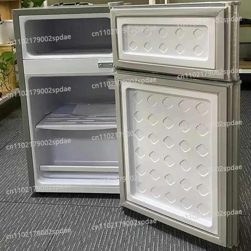 Household Mini Two Door Refrigerator Dual Zone Refrigeration Freezer Low Energy Consumption Compact Fridge image 4