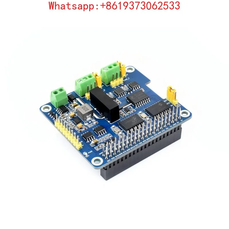 

2-канальный изолированный модуль расширения CAN-шины для Raspberry Pi: решение с двумя чипами, штабелируемая конструкция для расширения множества CAN-каналов