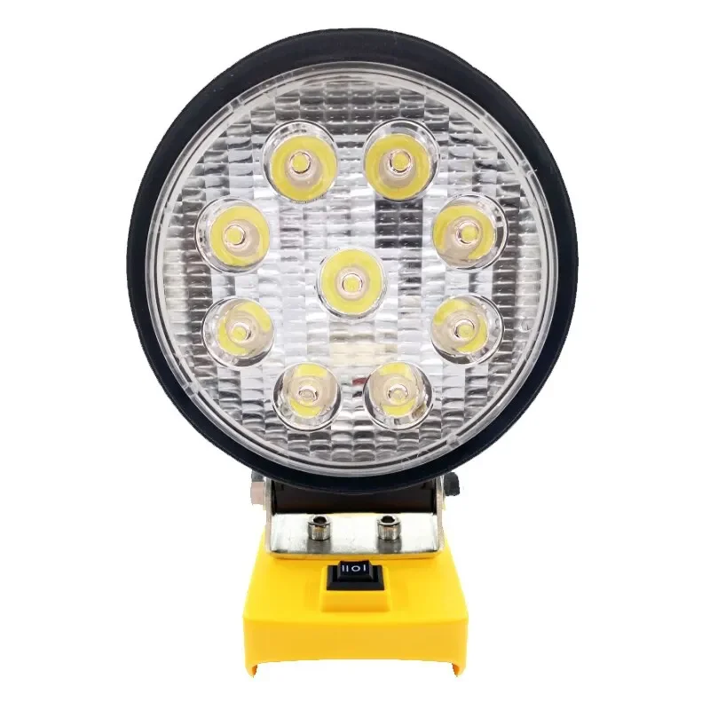 3/4/5inch LED Light For DEWALT Lamp Work Light Tool Light Flashlight 12W-30W Camping tools Campfire for 14.4V-20V Li-ion Battery