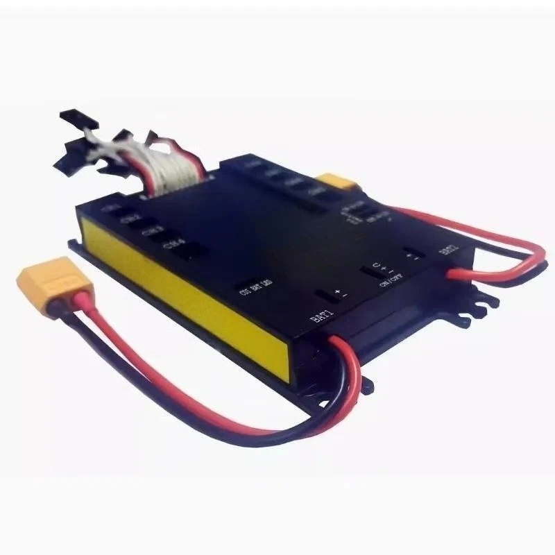 2103 Mini Power DP UBEC 20A BEC 9 In 18 Out Servo Distribution Board Fit RC Plane Install Hardware