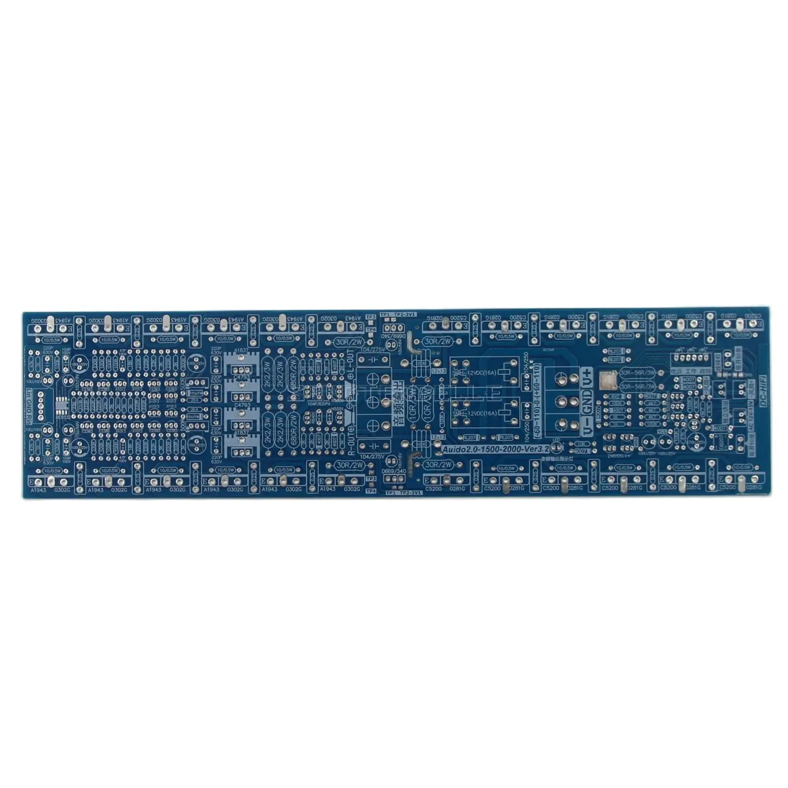 

Two-Channel 2000W High-Power Amplifier Board HIFI Stage Home Audio Amplifier PCB