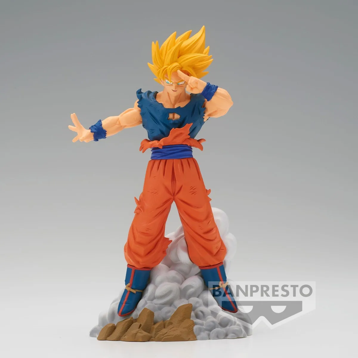 Original BANDAI BANPRESTO History Box Vol.9 Son GOKU Anime Figure Toys Dragon Ball Z PVC Model Collection Doll