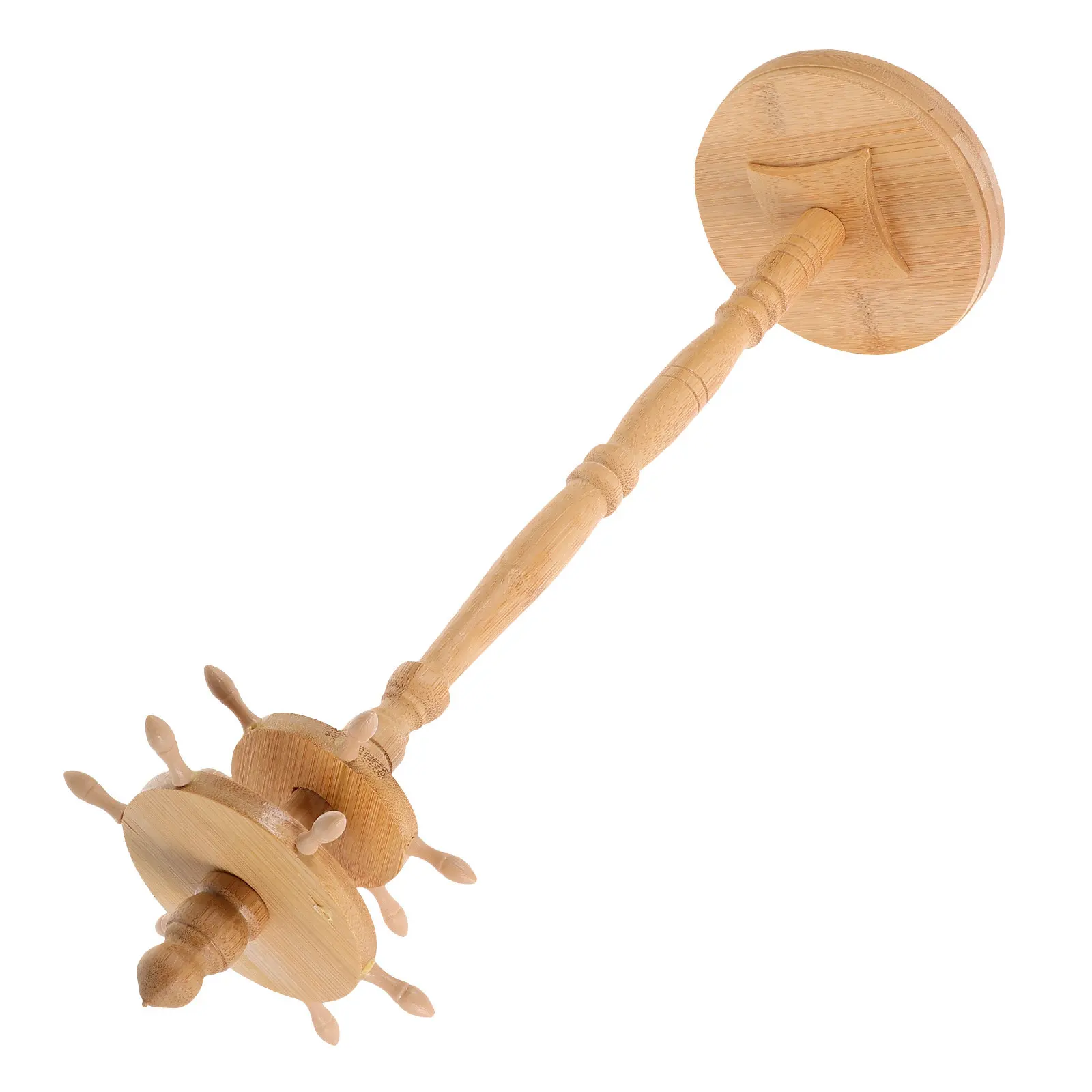 

Подставка для ручек из бамбука, 1 шт., винтажная круглая многофункциональная подставка для ручек для декора рабочего стола, офиса, школы, хранения принадлежностей