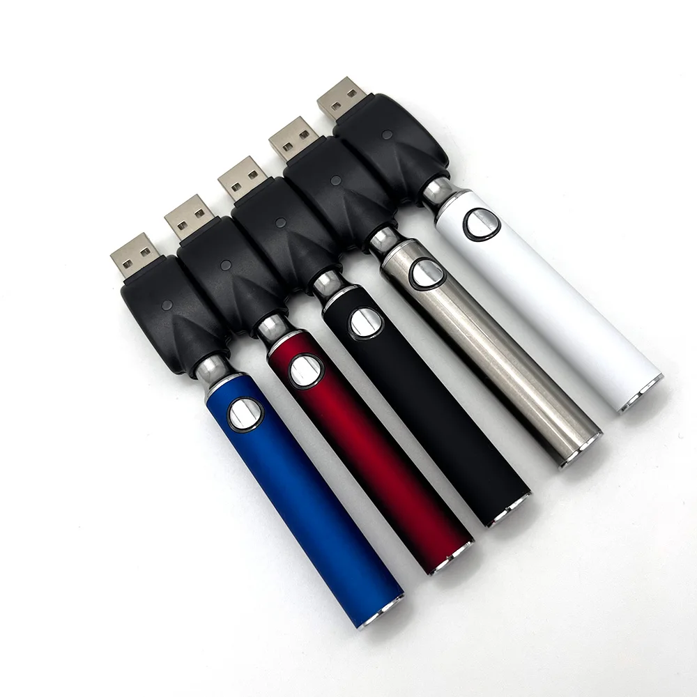 5-30pcs Vertex 510 스레드 예열 배터리 충전기 키트 350mAh/650mAh/900mAh/1100mAh Vape 배터리 펜 전자 담배 510 카트리지