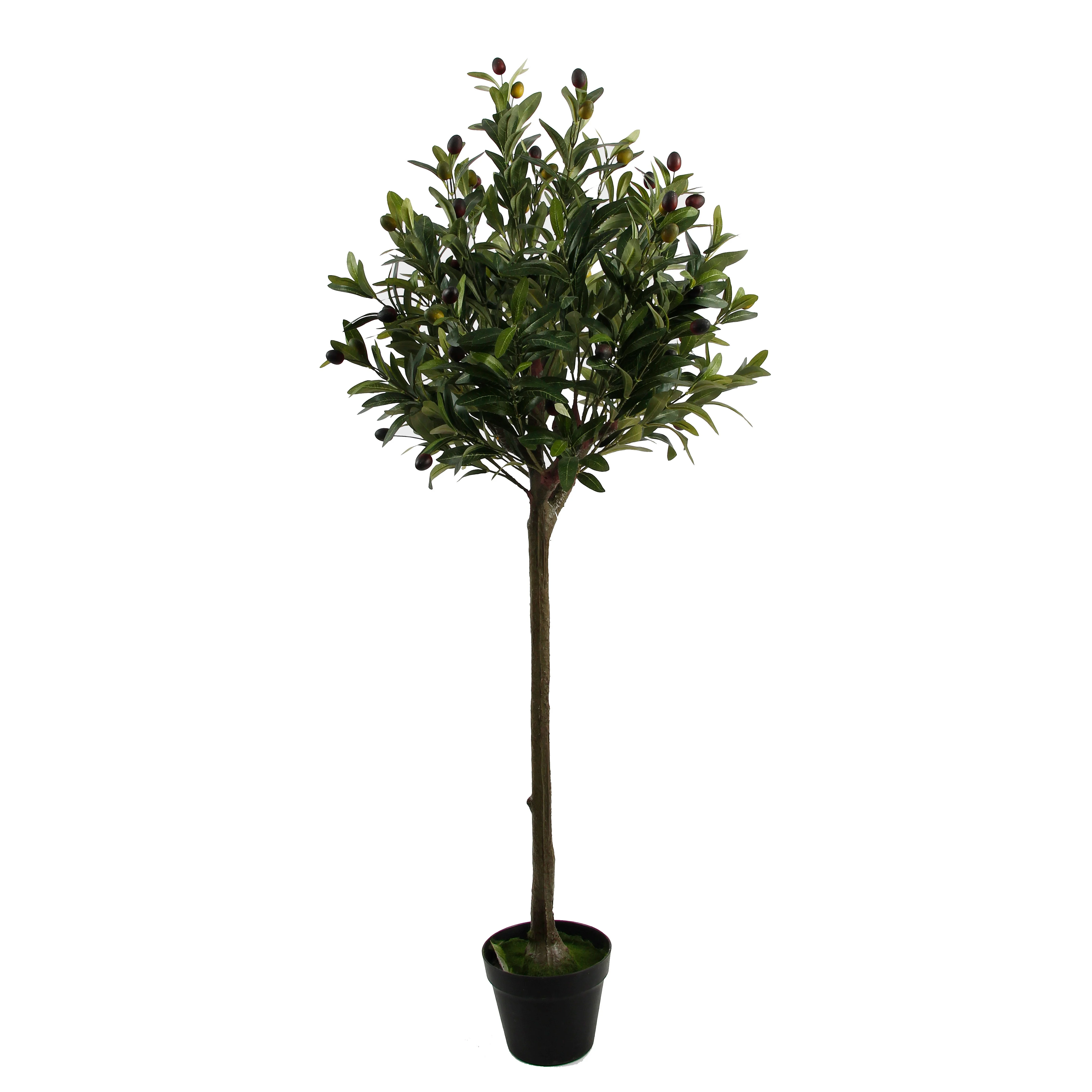 

Hot Sales New Design Artificial Olive Tree Bonsai Real Touch 125CM 11 Branch Plastic Material 10 Year Lifetime Indoor Outdoor