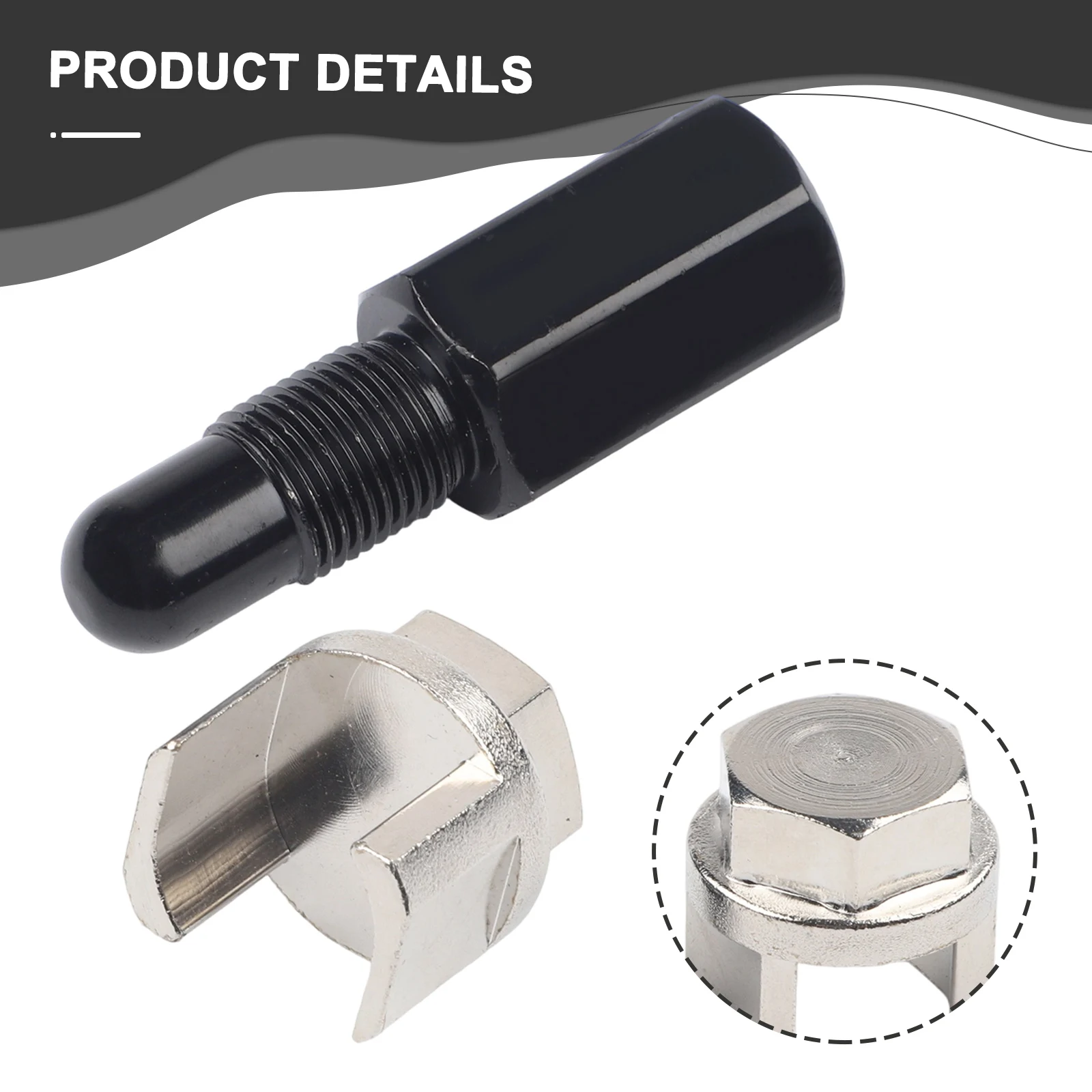 Clutch Puller Tool with Dual Function for Clutch Removal and For Piston Stop on 445 450 455 460 461 435 340 345 346XP