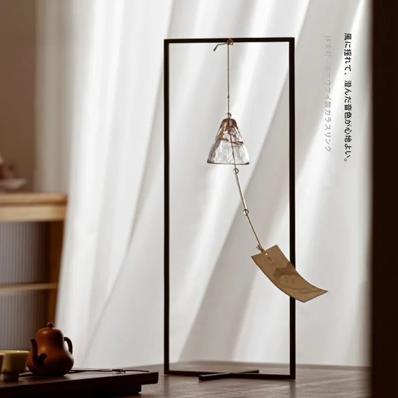 Handmade Japanese Style Glass Wind Chimes Doorbell Decorative Hanging Ornaments for Courtyard And Home Decor from Mainland China
