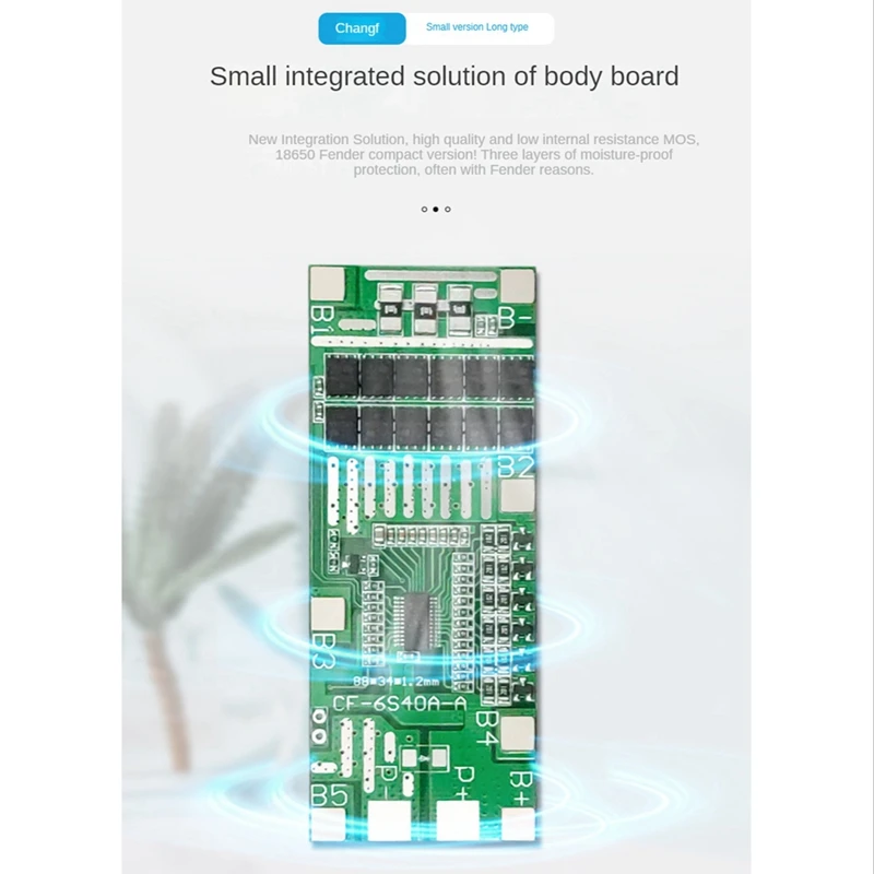 Top-Angebote 6s 24v ternär mit Ausgleich gleichen Mund bms Lithium-Batterie-Schutz platine für Elektro fahrzeuge Dreirad