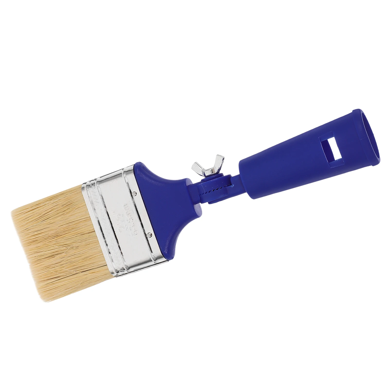 

Adjustable Paint Brush Flat Tip Angled Paddle ABS Detail DIY Fine Tips Versatile No Dead Angle Coverage Compatible Oil Water