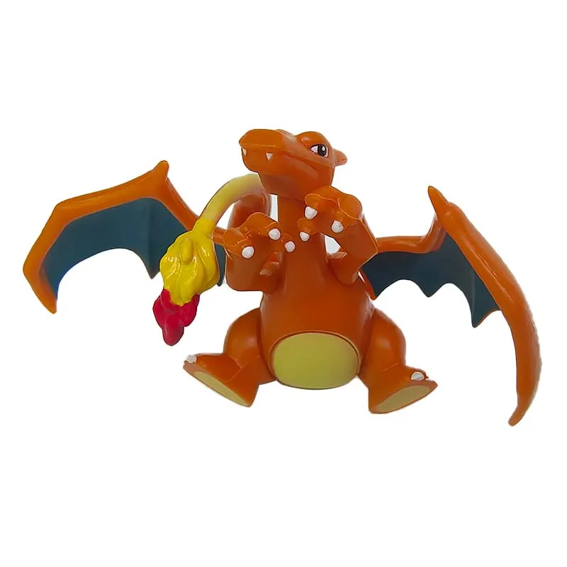 20 typów figurki Pokemon duży rozmiar 6-10 Cm Gengar Charizard Pikachu PVC zmiana zabawki modele dzieci Kawaii prezenty lalka dla dzieci