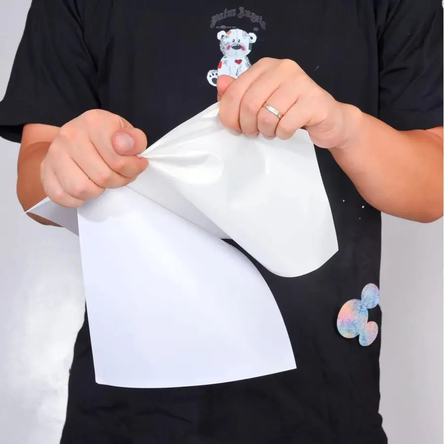 × 24 بوصة × 100 قدم ماتي صور قشر ملصق لفة ورق لاصق قابل للطباعة الفينيل مقاوم للماء 2 بوصة الأساسية ، علامات الطباعة النافثة للحبر وS