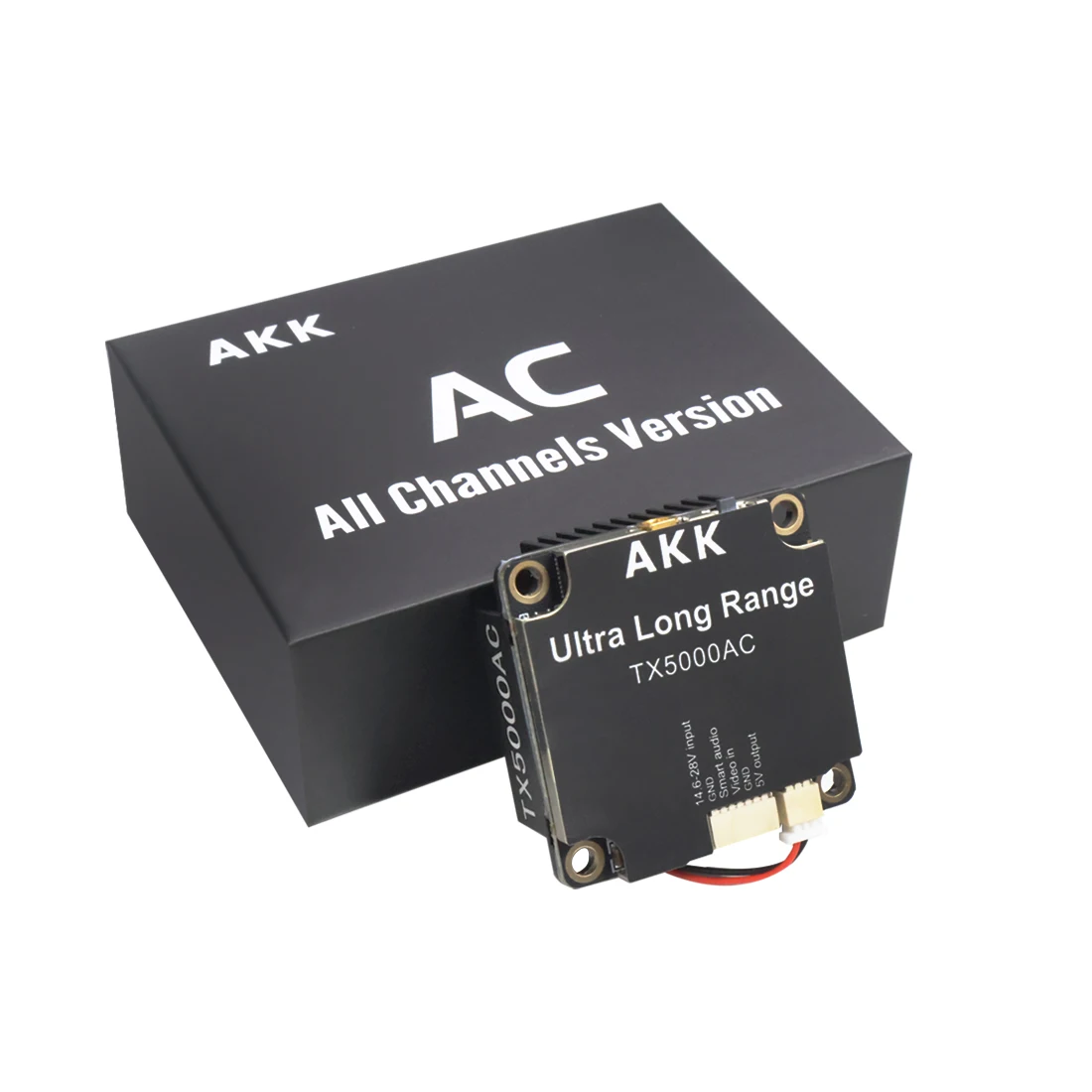 AKK VTX Audio Transmitter Ultra Long Range All Channels Version 96CH 5W 4.9G-6G Ultra Wide Band