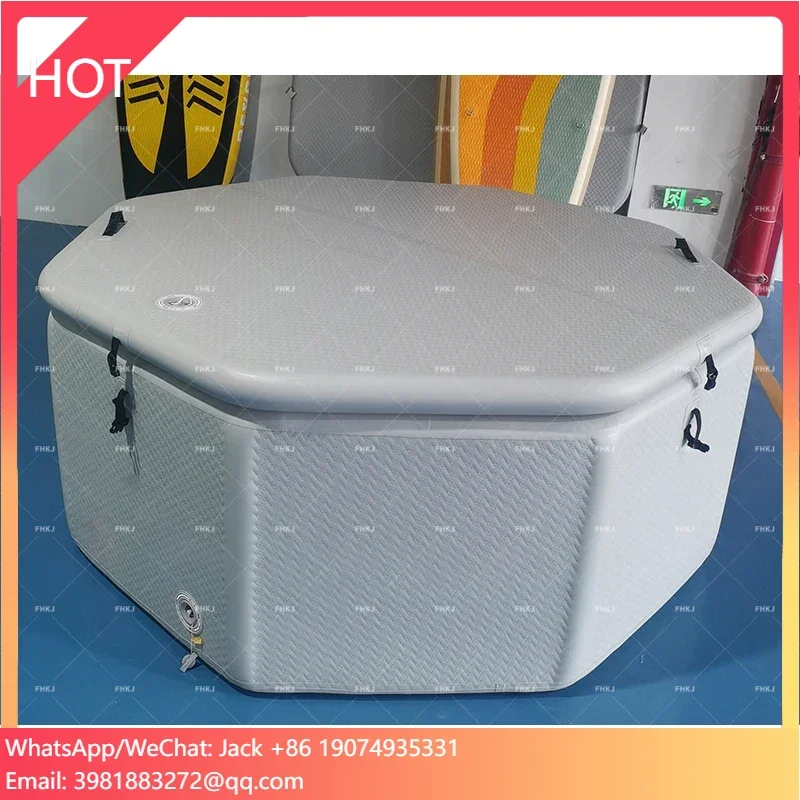 

Custom Logo Icebath Tub Inflatable Ice Bath For Athlete Fitness Recovery
