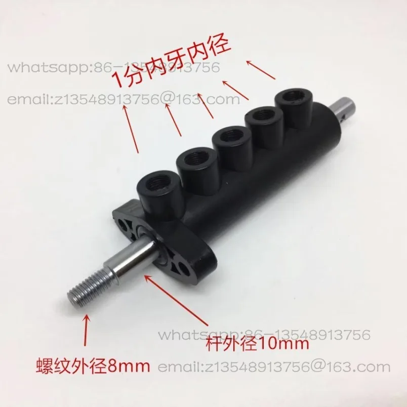 Tire disassembly machine five-way foot pedal pneumatic valve, tire pick machine cylinder pneumatic control switch