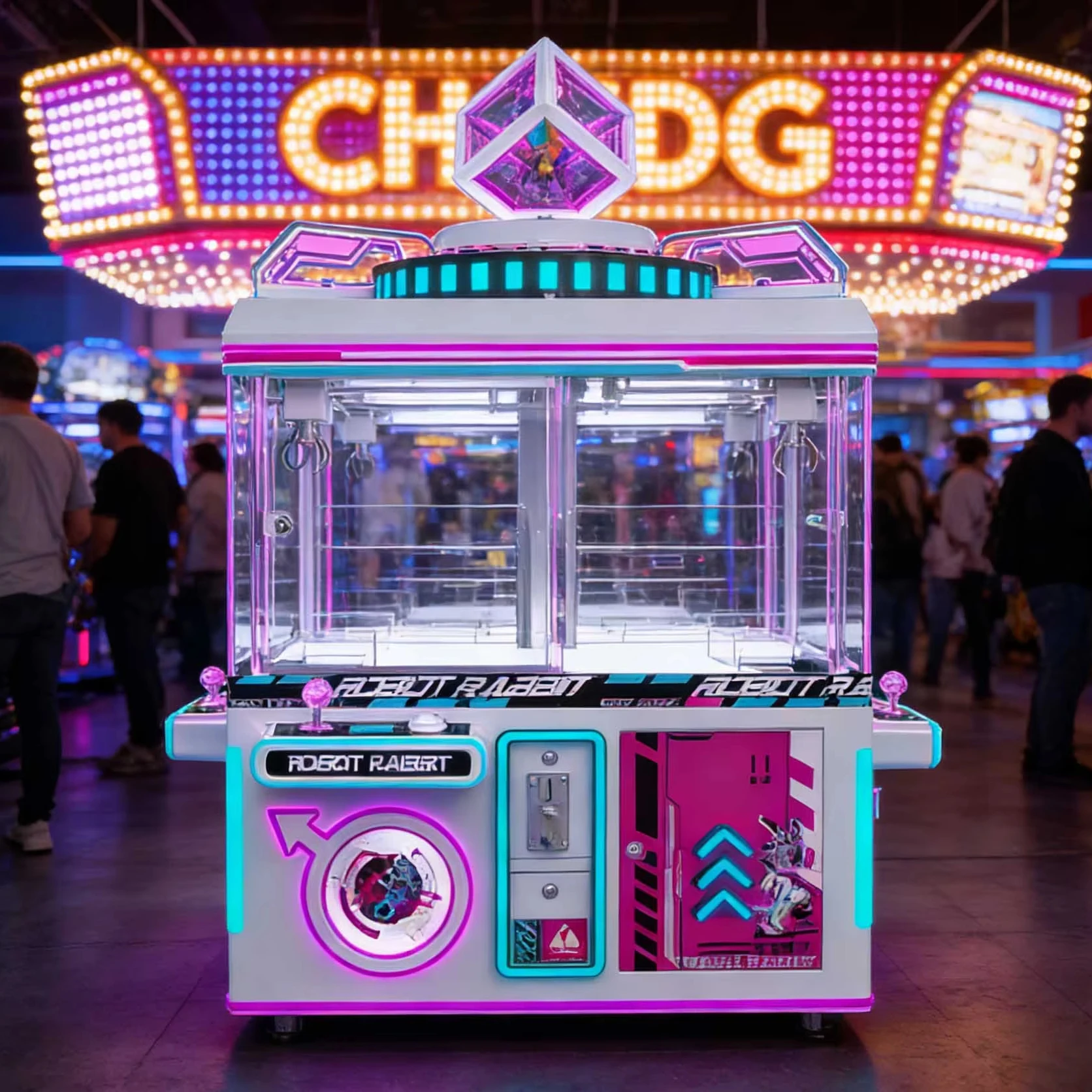 Commercial 4 Player Island Claw Machine Manufacturer Supply   4 Player Island Claw Machine Arcade Game Factory Wholesale