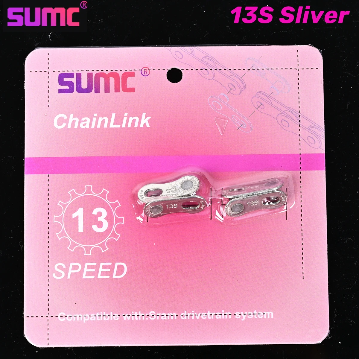 SUMC Fahrradkette Master Link (Magische Schnalle) für 12 13 Gänge, Quick Link für SUMC Halbmondketten – Detail 10
