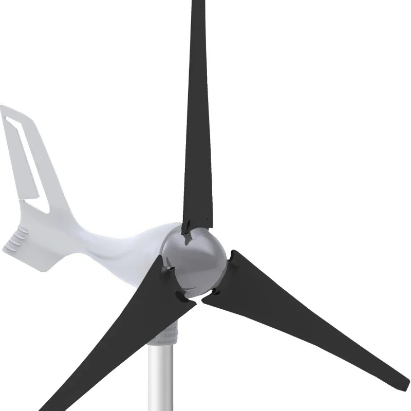 Wind-solar hybrid solar monitoring and power supply small horizontal axis wind turbine 600W high efficiency