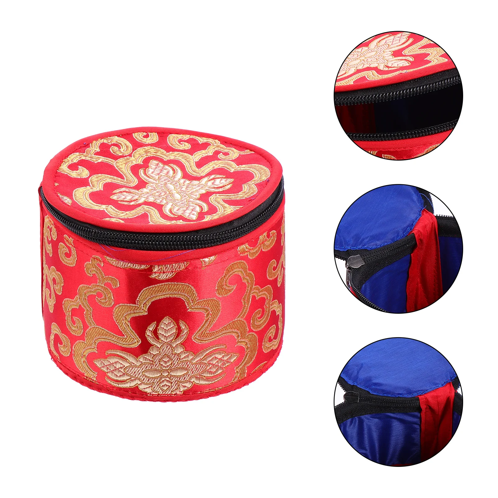 

Sound Bowl Storage Box Singing Bag Tibetan Meditation Carrying Case Cloth