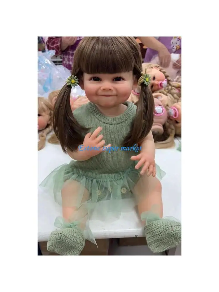 090b-21''-reborns-doll-life-like-girl-doll-interaction-toddler-toy-waterproof-silicone-doll-that-looks-real-with-eyes-open