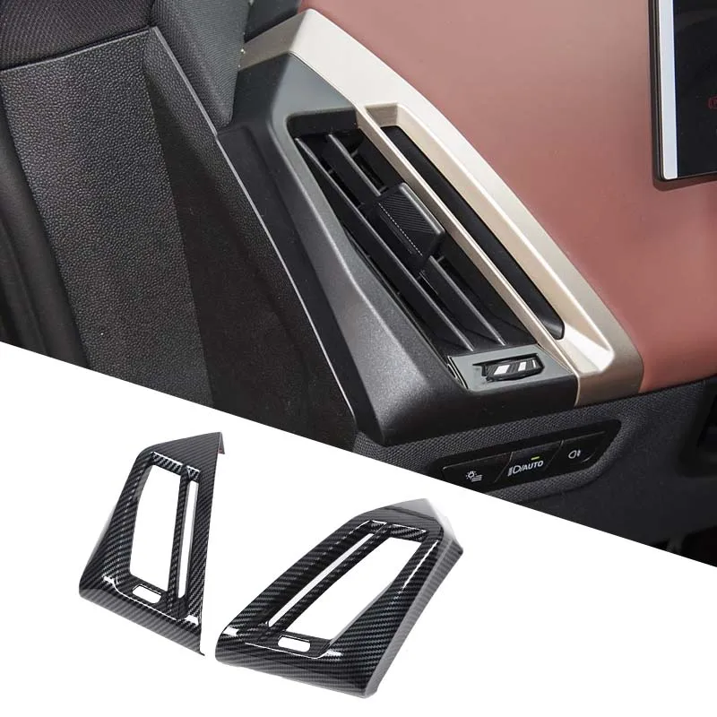 

Для BMW ix 2022-2024 рамы воздуховыпускного отверстия с обеих сторон центральной консоли и боковой розетки кондиционера, декоративные рамы