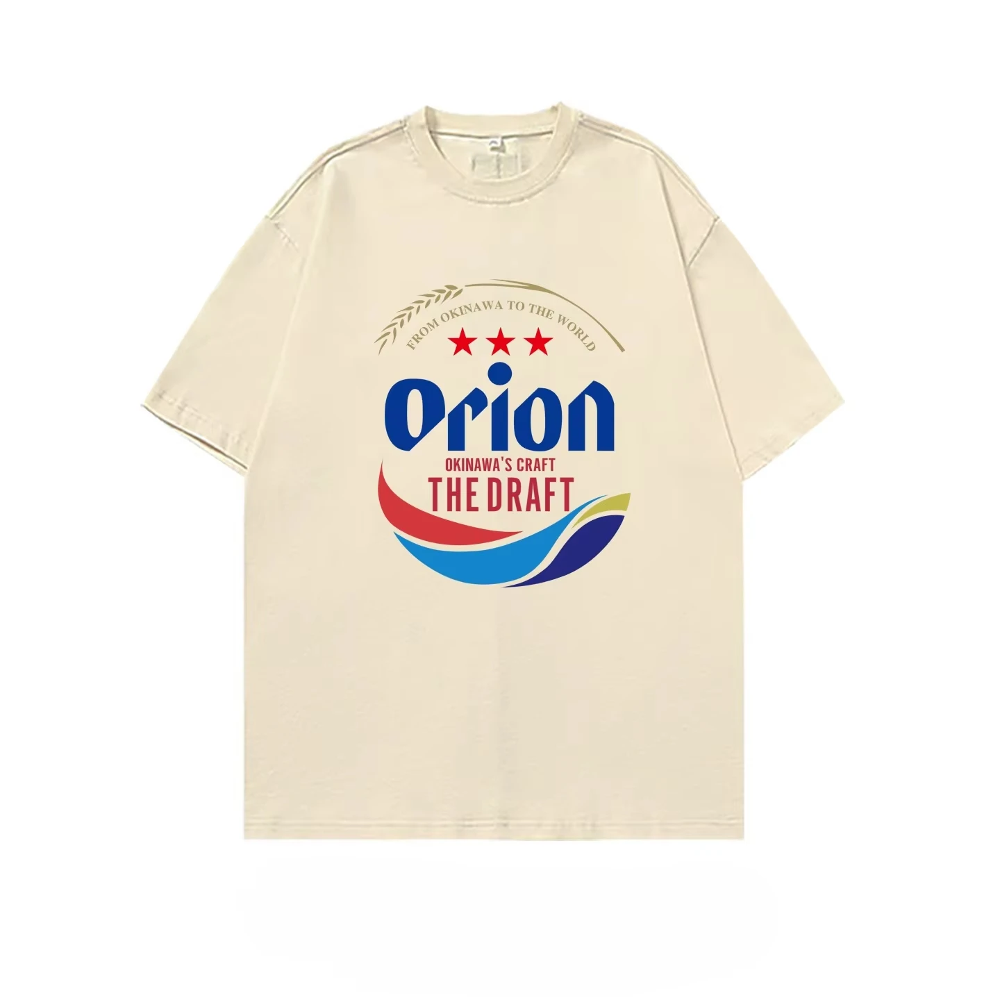 2026 New Orion Short Sleeve T-Shirt Summer Wear Collaborative Beer Themed Fun Casual Women's T Shirt